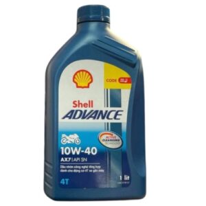 Nhớt Shell Advance 4T AX7 10W40 Synthetic Based 1L