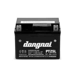 Ắc quy khô Đồng Nai PTZ5L 12V 4Ah – Ắc quy xe máy chính hãng PINACO