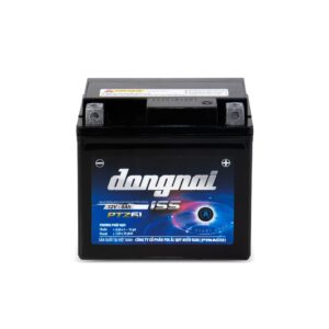 Ắc quy khô Đồng Nai PTZ6L ISS 12V 6Ah – Ắc quy xe tay ga Idling Stop chính hãng PINACO