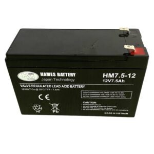 Ắc Quy Hames HM7.5-12 12V 7.5Ah – Ắc Quy UPS, Loa Kéo & Lưu Điện