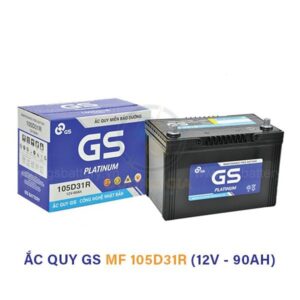 Ắc quy GS MF 105D31R 12V 90Ah – Ắc quy khô chính hãng
