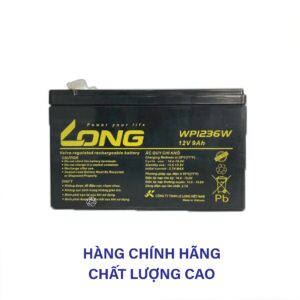 Ắc Quy Kín Khí LONG VRLA AGM 12V 9Ah WP1236W – Ắc Quy Khô Cho UPS & Cửa Cuốn