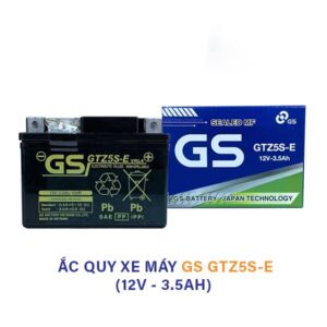 Ắc quy GS GTZ5S-E 12V 3.5Ah – Ắc quy xe máy khô chính hãng