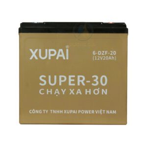 Ắc quy XuPai Super 30 12V 20Ah – Ắc quy xe máy điện khô kín khí