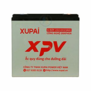 Ắc quy Xupai XPV 6 DZF 23 12V 23Ah – Ắc quy khô cho xe máy điện