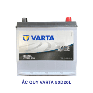 Ắc Quy Varta 50D20L 12V 50Ah – Ắc Quy Ô Tô Khởi Động Mạnh, Bền Bỉ