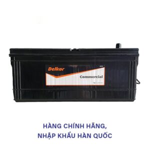 Ắc quy Delkor MF N150 12V 150Ah – Ắc quy khô công suất lớn cho ô tô tải
