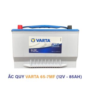 Ắc Quy Varta 65-7MF 12V 85Ah – Ắc Quy Ô Tô Cọc Phải Nhập Khẩu Hàn Quốc