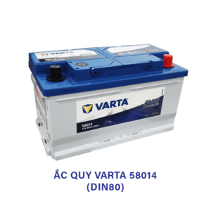 Ắc Quy Varta DIN80 58014 12V 80Ah – Ắc Quy DIN Cao Cấp Cho Xe Start-Stop