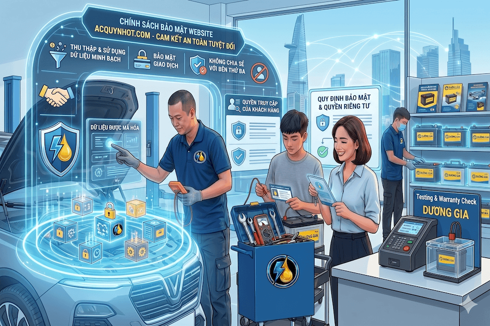Chính sách bảo mật tại Dương Gia