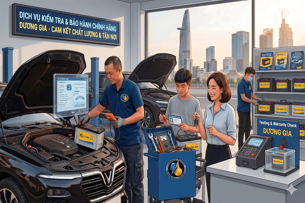 Chính sách bảo hành tại Dương Gia