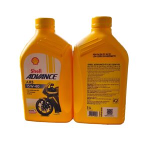 Dầu nhờn Adv 4T AX5 15W40 SL MA2 1L chính hãng